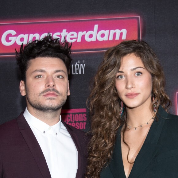 Kev Adams et Manon Azem à l'avant-première du film "Gangsterdam" au cinéma Grand Rex à Paris, France, le 23 mars 2017. © Cyril Moreau/Bestimage