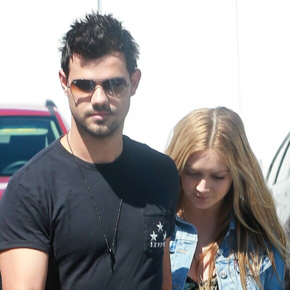 Taylor Lautner et Billie Lourd à West Hollywood, le 23 mars 2017
