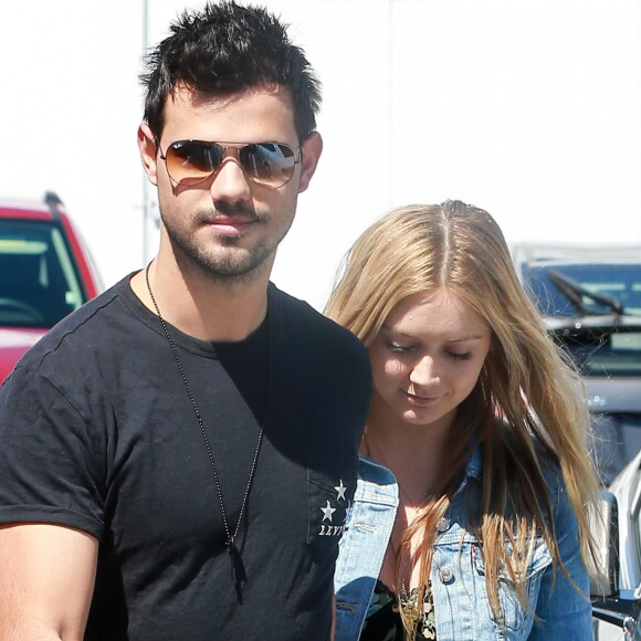 Taylor Lautner et Billie Lourd à West Hollywood, le 23 mars 2017