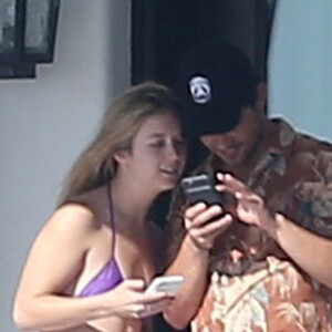 L'actrice Billie Lourd en vacances avec son compagnon Taylor Lautner à Cabo San Lucas le 13 janvier 2017