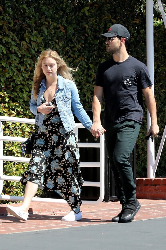 Taylor Lautner et Billie Lourd à West Hollywood, le 23 mars 2017