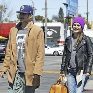 Exclusif - Rachel Bilson et son compagnon Hayden Christensen sont allés déjeuner au restaurant 'Du-Par' à Los Angeles, le 23 mars 2017 © CPA/Bestimage