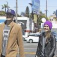 Exclusif - Rachel Bilson et son compagnon Hayden Christensen sont allés déjeuner au restaurant 'Du-Par' à Los Angeles, le 23 mars 2017 © CPA/Bestimage