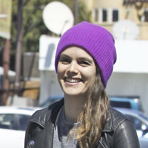 Exclusif - Rachel Bilson et son compagnon Hayden Christensen sont allés déjeuner au restaurant 'Du-Par' à Los Angeles, le 23 mars 2017 © CPA/Bestimage