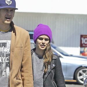 Exclusif - Rachel Bilson et son compagnon Hayden Christensen sont allés déjeuner au restaurant 'Du-Par' à Los Angeles, le 23 mars 2017 © CPA/Bestimage