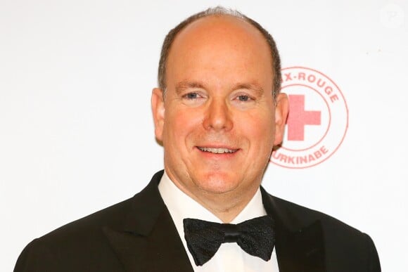 Le prince Albert II de Monaco - Dîner de gala "Riviera Water Bike Challenge" au Yacht Club de Monaco le 24 mars 2017. Le "Riviera Water Bike Challenge", la première course relais sur l'eau en son genre, se déroulera le 4 juin 2017. © Olivier Huitel / Pool restreint Monaco / Bestimage