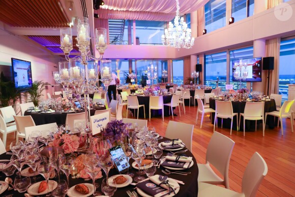 Illustration - Dîner de gala "Riviera Water Bike Challenge" au Yacht Club de Monaco le 24 mars 2017. Le "Riviera Water Bike Challenge", la première course relais sur l'eau en son genre, se déroulera le 4 juin 2017. © Olivier Huitel / Pool restreint Monaco / Bestimage