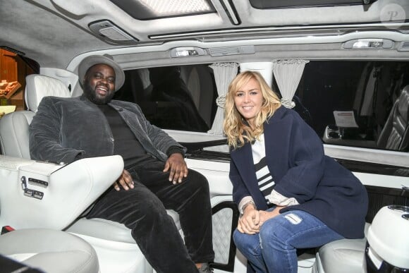 Exclusif - Issa Doumbia, invité d'Enora Malagré dans son émission "Le Van" à Paris, qui sera diffusée le 27 mars en 2ème partie de soirée sur CStar. © Pierre Perusseau / bestimage