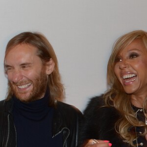 David et Cathy Guetta - People à la soirée Renault au mondial de l'auto à la porte de Versaillesà Paris, le 27 septembre 2012.