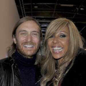 David et Cathy Guetta - Soirée pour le Salon de l'automobile 2012 à Paris le 27 septembre 2012.