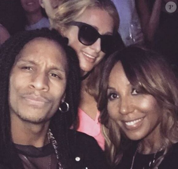 Cathy Guetta a fêté ses 50 ans dans un club de Miami, avec Paris Hilton et 50 Cent, le 25 mars 2017.
