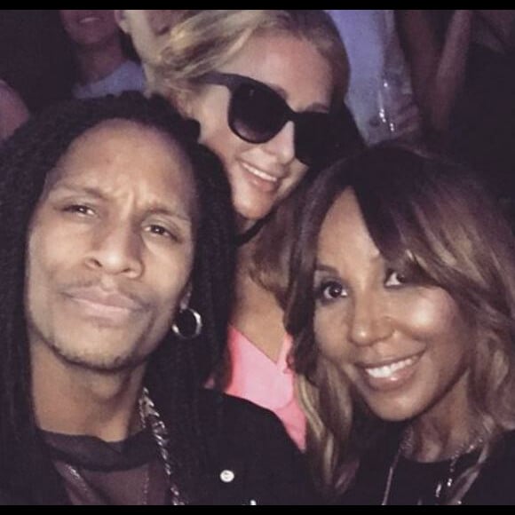 Cathy Guetta a fêté ses 50 ans dans un club de Miami, avec Paris Hilton et 50 Cent, le 25 mars 2017.