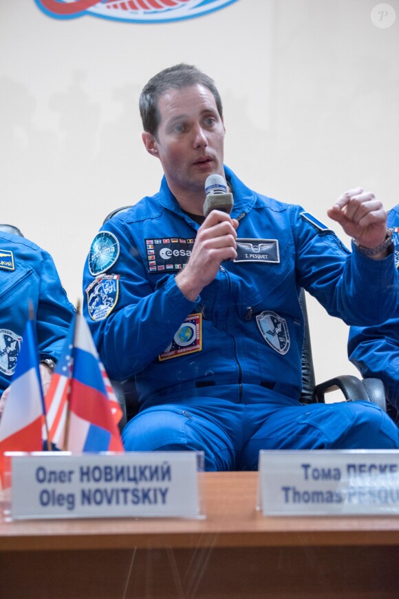 Thomas Pesquet a donné sa dernière conférence de presse avant son départ pour la Station Spatiale Internationale. L'astronaute français devrait décoller le 17 novembre depuis la base de Baïkonour à 21h20 (heure de Paris) aux côtés des spationautes, le russe Oleg Novitsky et l'américaine Peggy Whitson. Le 16 novembre 2016