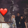 Mélanie Da Cruz à Dubaï avec Anthony Martial et une amie, mars 2017, Snapchat