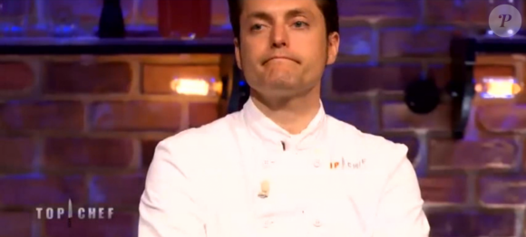 Jean-François est éliminé - "Top Chef 2017" sur M6, le 29 mars 2017.