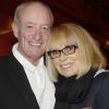 Exclusif - Mireille Darc et son mari Pascal Desprez à la générale de la pièce "A torts et à raison" au théâtre Hébertot à Paris le 25 janvier 2016. © Coadic Guirec/Bestimage