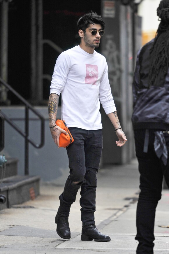 Exclusif - Zayn Malik à New York le 26 janvier 2017.
