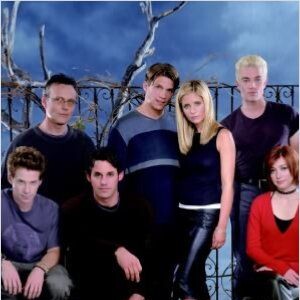 Le casting de "Buffy contre les vampires" en 1999.