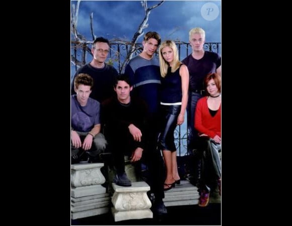 Le casting de "Buffy contre les vampires" en 1999.