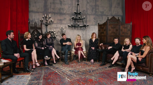 Les acteurs de "Buffy contre les vampires" réunis pour les 20 ans de la série (mars 2017).