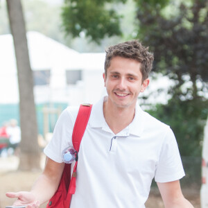 Guillaume Pley - People à la journée mondiale des oubliés des vacances de l'association du Secours populaire au Champ-de-Mars à Paris, le 19 août 2015.