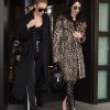 Gigi Hadid et sa soeur Bella à Milan pendant la semaine de la mode, la fashion week le 22 février 2017
