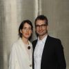 Kerry Olsen, Federico Marchetti (PDG de YOOX Net-a-Porter) - Ouverture de la nouvelle boutique Armani/Casa en marge du Salon International du Meuble de Milan, le 3 avril 2017.