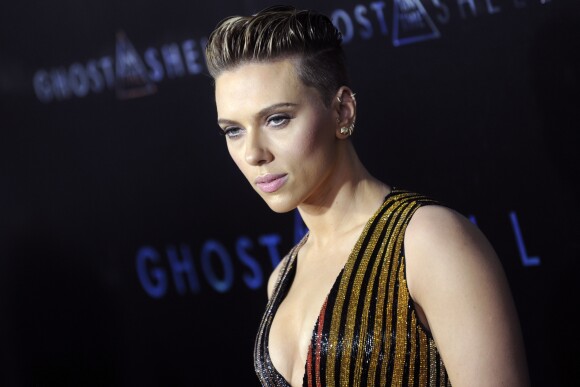 Scarlett Johansson à la première du film "Ghost in the Shell" au AMC Lincoln Square à New York le 29 mars 2017.