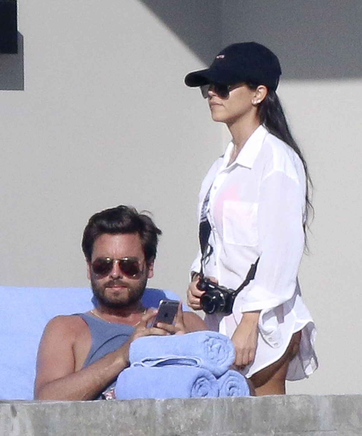 Photo Kourtney Kardashian et Scott Disick à Los Cabos au Mexique le