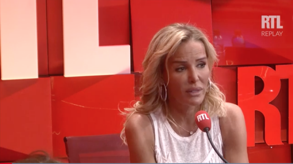 Ophélie Winter dans "On refait la télé" sur RTL, le 8 avril 2017.