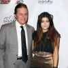 Bruce Jenner et sa fille Kylie - Bruce Jenner a reçu le prix "Legendary Athlete Award" lors de la ceremonie de cloture du festival "All Sports Film Festival" au El Portal Theatre a North Hollywood. Le 11 novembre 2013