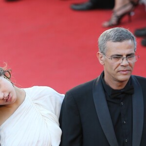 Jérémie Laheurte et Adèle Exarchopoulos avec Abdellatif Kechiche, Léa Seydoux - Montee des marches du film "Zulu" lors de la clôture du 66e festival du film de Cannes. Le 26 mai 2013