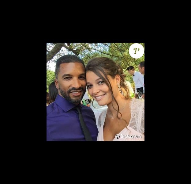 Habib Beye et sa compagne Eva ont accueilli le 9 avril 2017 leur troisième enfant, une petite princesse prénommée Naomi. Photo du profil Instagram d'Eva.