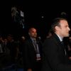 Emmanuel Macron et sa femme Brigitte Macron (Trogneux) - Emmanuel Macron, candidat à l'élection présidentielle pour son mouvement "En Marche! en meeting au zénith de Pau, France, le 12 avril 2017. © Dominique Jacovides/Bestimage
