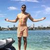 Anthony Alcaraz des "Anges 9" torse nu à Miami - Instagram, 2017