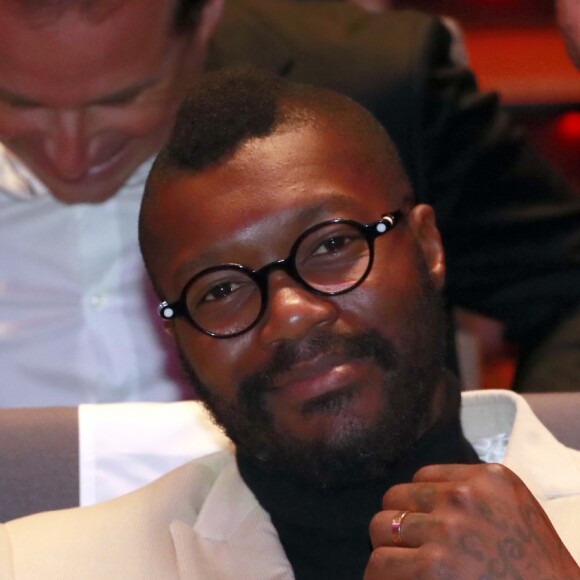 Djibril Cissé - Cérémonie des Sportel Awards qui récompense les plus vidéos de sport et les plus beaux ouvrages illustrés par le sport, à Monaco, le 25 octobre 2016. © Claudia Albuquerque