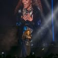 Janet Jackson en concert à la Dubaï World Cup le 26 mars 2016