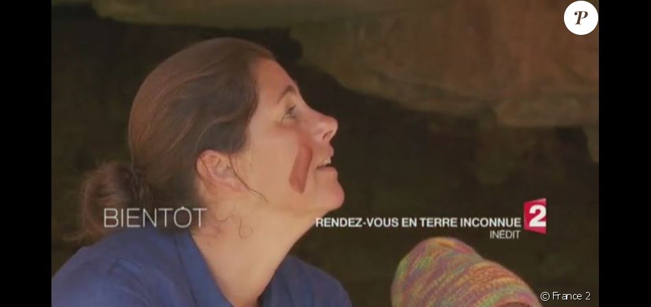 Cristina Reali dans &quot;Rendez-vous en terre inconnue&quot;, mardi 18 avril 2017, France 2