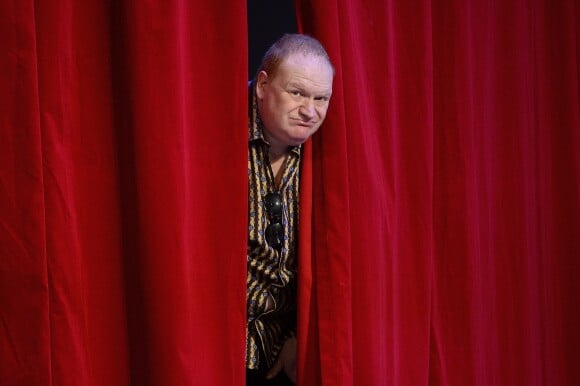 Franck de Lapersonne - Filage de la pièce "Le bouffon du Président" au théâtre des Variétés à Paris le 10 février 2015.