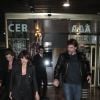 Penélope Cruz et son mari Javier Bardem - Monica Cruz fête son 40ème anniversaire à Madrid en Espagne le 14 mars 2017.