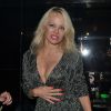 Exclusif - Pamela Anderson à la soirée Just Cavalli à Milan en Italie, le 9 avril 2017.
