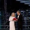 Faye Dunaway et Warren Beatty - Intérieur - 89ème cérémonie des Oscars au Hollywood & Highland Center à Hollywood, le 26 février 2017