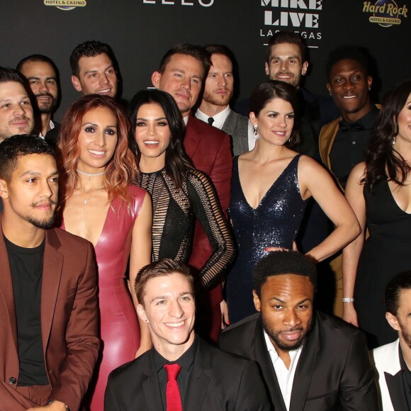 Jenna Dewan, Channing Tatum à la Soirée d'inauguration du spectacle "Magic Mike Live" au Hard Rock Hotel et Casino de Las Vegas le 21 avril 2017.