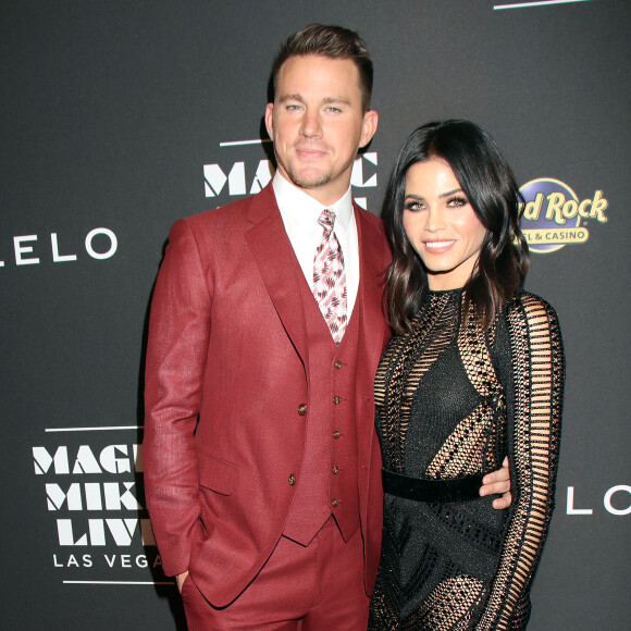 Channing Tatum et sa femme Jenna Dewan  à la Soirée d'inauguration du spectacle "Magic Mike Live" au Hard Rock Hotel et Casino de Las Vegas le 21 avril 2017.