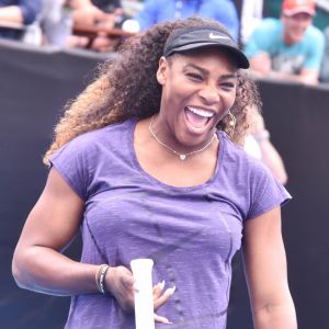 Serena Williams - Match de tennis caritatif à Auckland en Nouvelle-Zélande le 1 er janvier 2017.