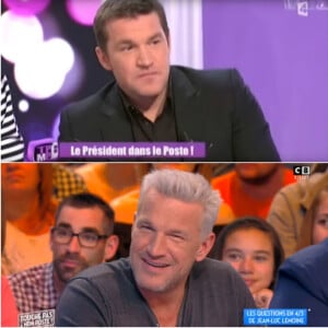 Benjamin Castaldi aux débuts de Touche pas à mon poste, et maintenant.