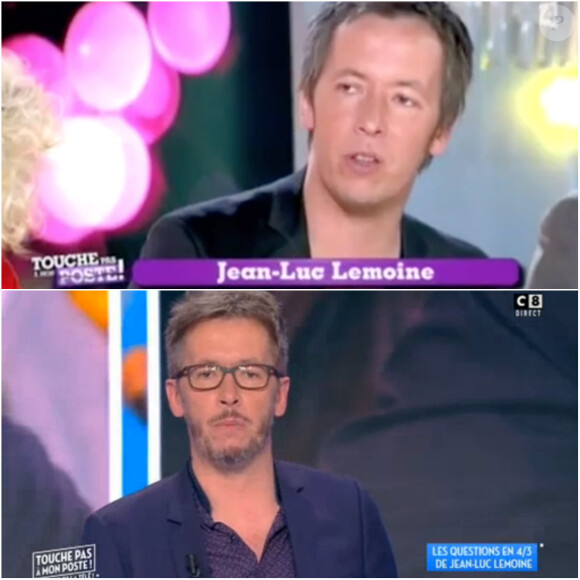 Jean-Luc Lemoine aux débuts de Touche pas à mon poste, et maintenant.