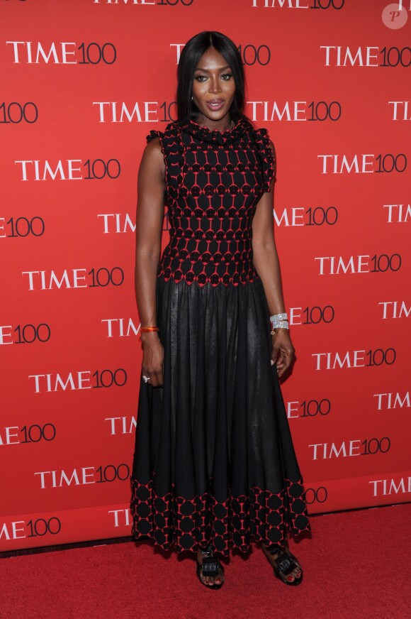 Naomi Campbell assiste au gala TIME 100 à New York, le 25 avril 2017.
