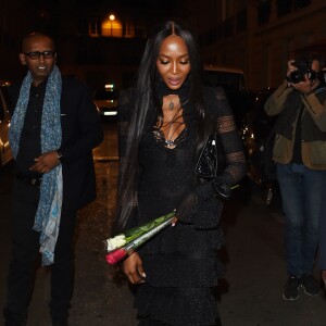 Exclusif - Naomi Campbell à Paris, le 3 octobre 2016.