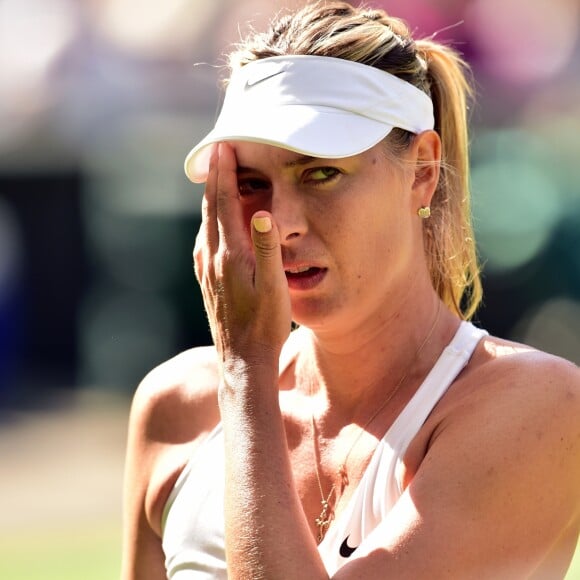Maria Sharapova en juillet 2015.